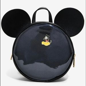 NWT Loungefly Mickey Mouse pin collector mini backpack